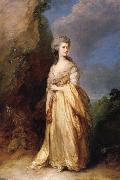 Thomas Gainsborough Mrs.Peter william baker USA oil painting artist